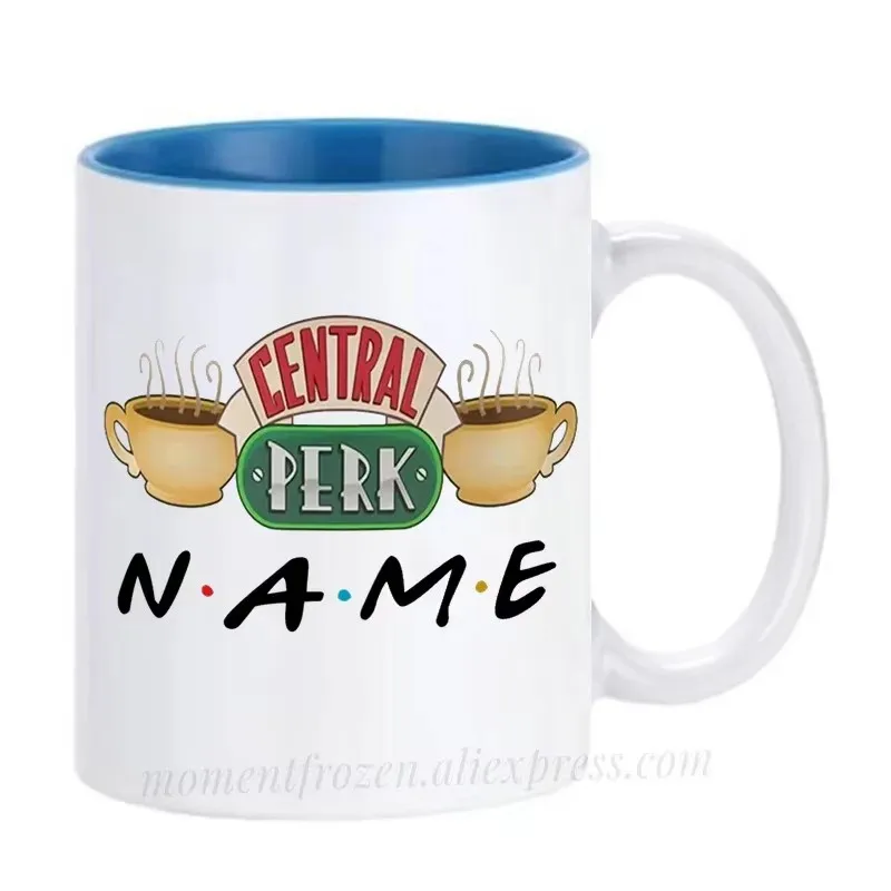 

Персонализированные кружки Friends TV Show, кофе Central Perk, дорожная чашка Mugen Monica Rachel, посуда для напитков, посуда, кофейная посуда