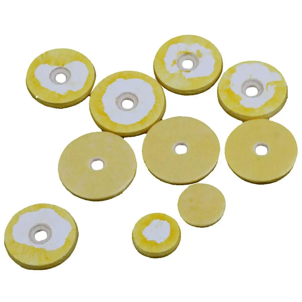 Flute Pads Yellow Sheep Film Flute Key Pad Open Pads for Flute Assorted Size Plastic Accessories for Wind Instrument Maintenance