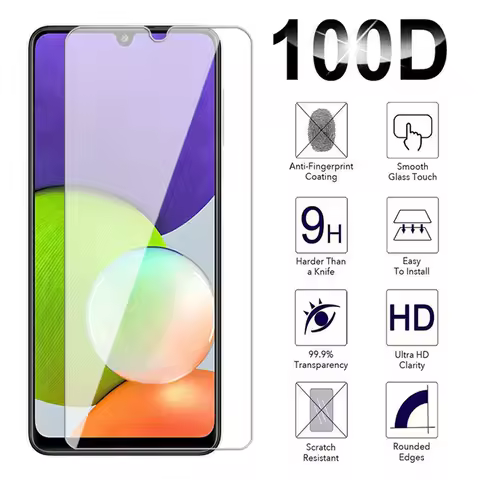 Anti-Burst Tempered Glass For Samsung Galaxy M21 M22 M23 A21 A22 A23 A24 A25 4G 5G Screen Protector A21s M21s Glass Film