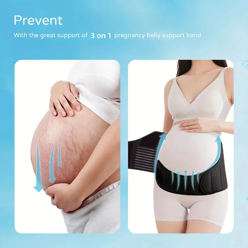 Pregnant Women Belly Support Belt Adjustable Maternity Waist Back Care Abdomen Brace Pregnancy Protector