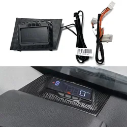 For Toyota highlander XU70 2020-2023 Mirror HUD Auto Car Head Up Display Windshield Projector Security Alarm Overspeed Voltage