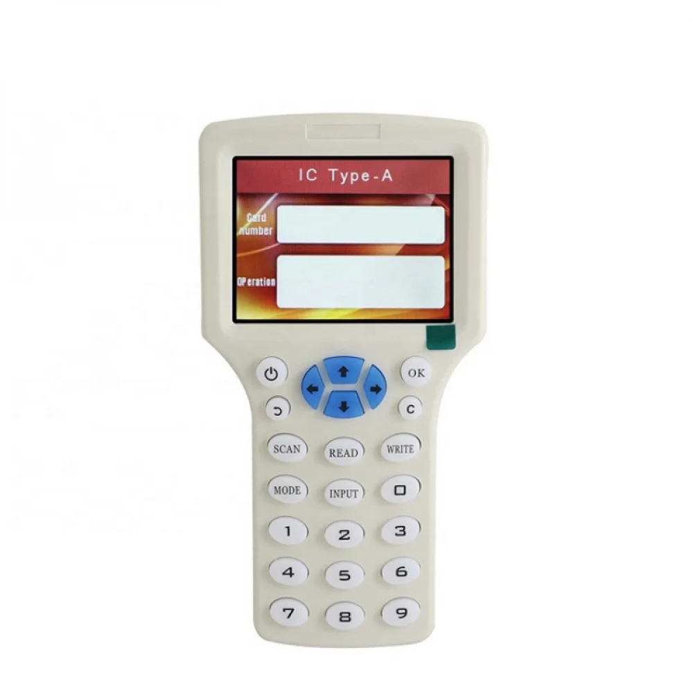 NFC Card Copier Duplicator 10-Frequency Programmer Card RFID Reader Writer for Electronic Components
