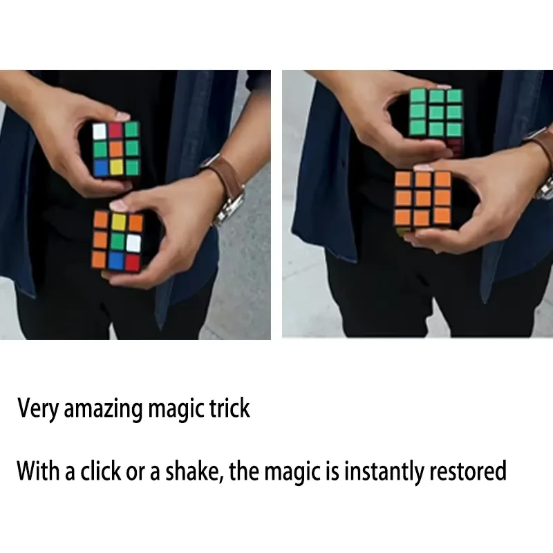 RD Insta By Henry Harrius  Mentalism Magic Street Illusion Cube Magic Tricks Props Gimmicks The MOST VISUAL Cube
