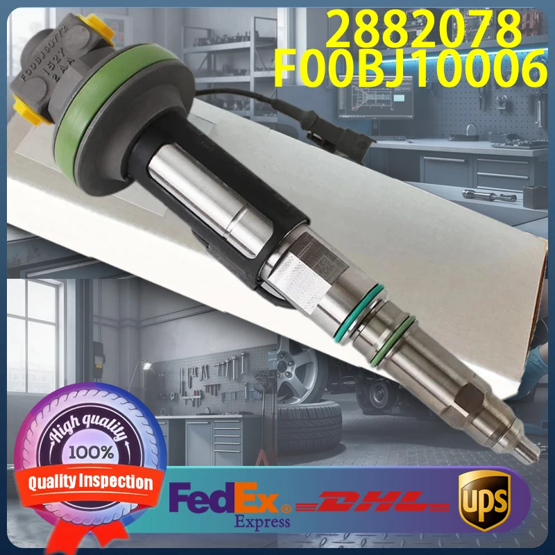 

2882078 High Quality Common Rail Diesel Fuel Injector F00BJ10006 for Cummins Engine QSK60 QSK19