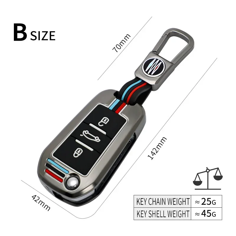 Car Key Case Cover Shell for Peugeot 208 308 408 508 2008 3008 4008 5008 for Citroen C3 C4 CACTUS C6 C8 3 Buttons Flip Remote