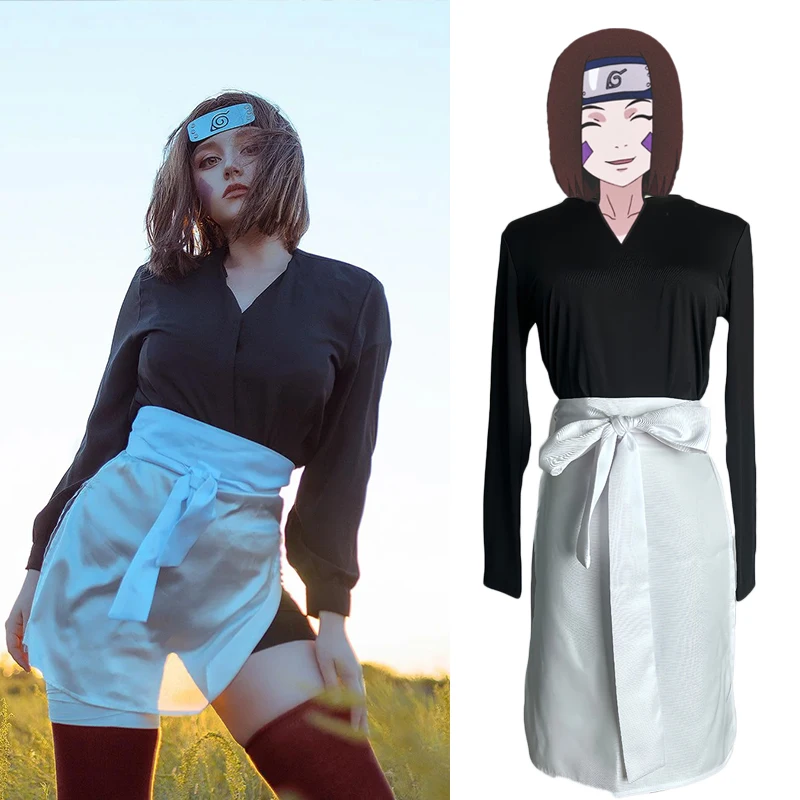 Japanese Ninja Anime Nohara Rin Cosplay Halloween Costumes For Women ACGN Party Festival Performance Clothing Photoshooting - view 2