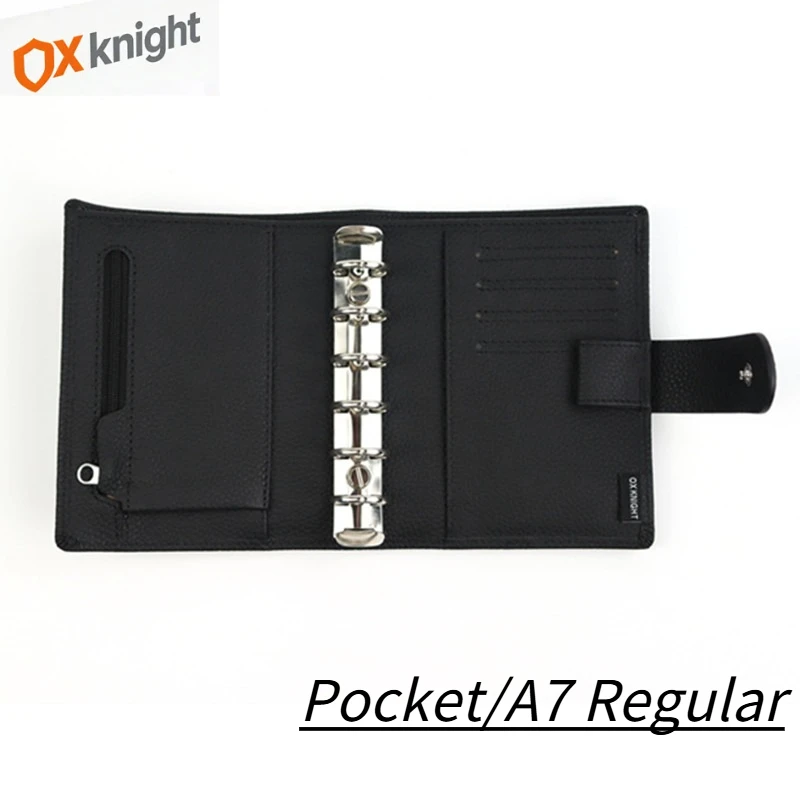 ox-knight-2026-new-pocket-a7-rings-planner-genuine-pebbled-grain-leather-a7-notebook-cover-agenda-organizer-diary-sketchbook