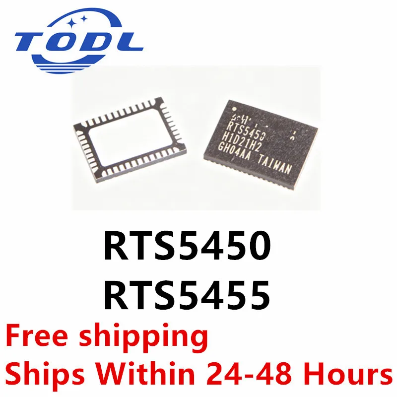 (1piece)100% New RTS5450-GR RTS5455-GR RTS5450 RTS5455 QFN-46 Chipset