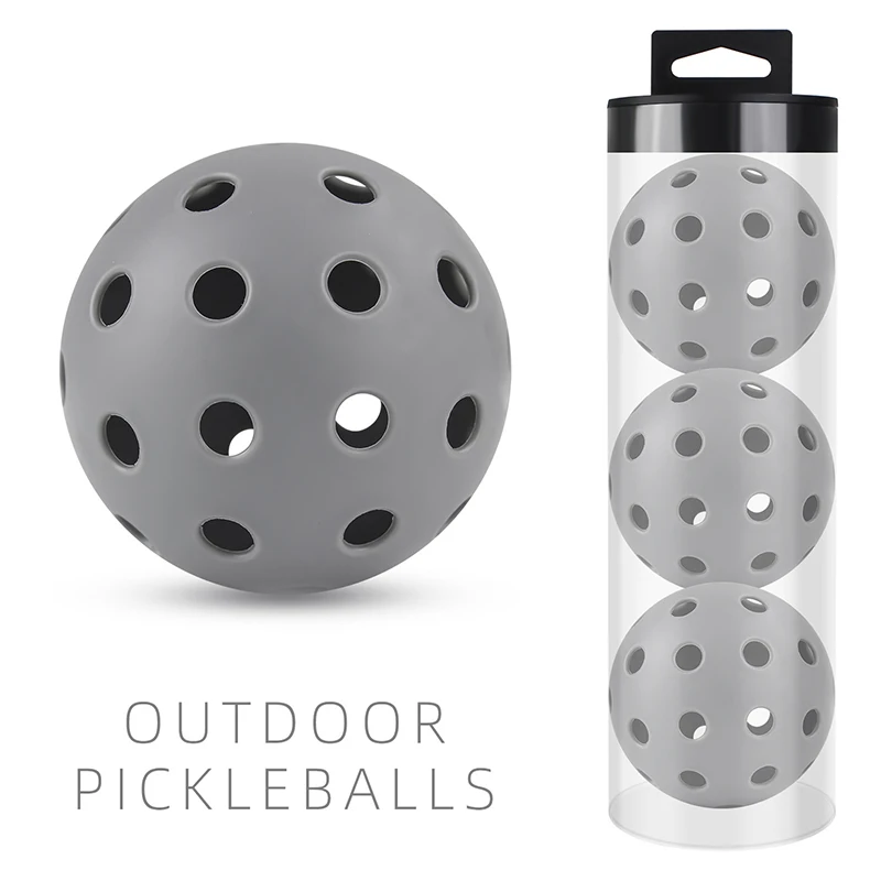 Pickleball Transparent Packaging Box Storage Box Cylindrical Plastic Tube Tennis Pickleball Display Transparent Packaging Tube