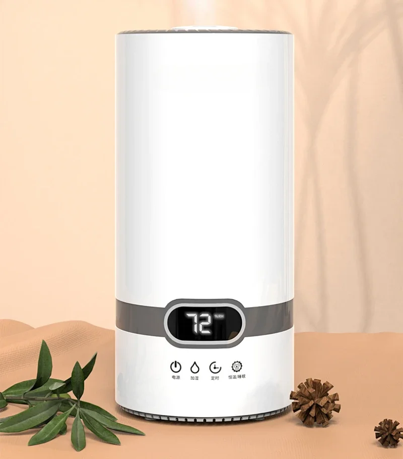 220V Humidifier 4L Large Capacity Timing Remote Control Portable Silent Constant Humidity Air Humidifier Spray Home