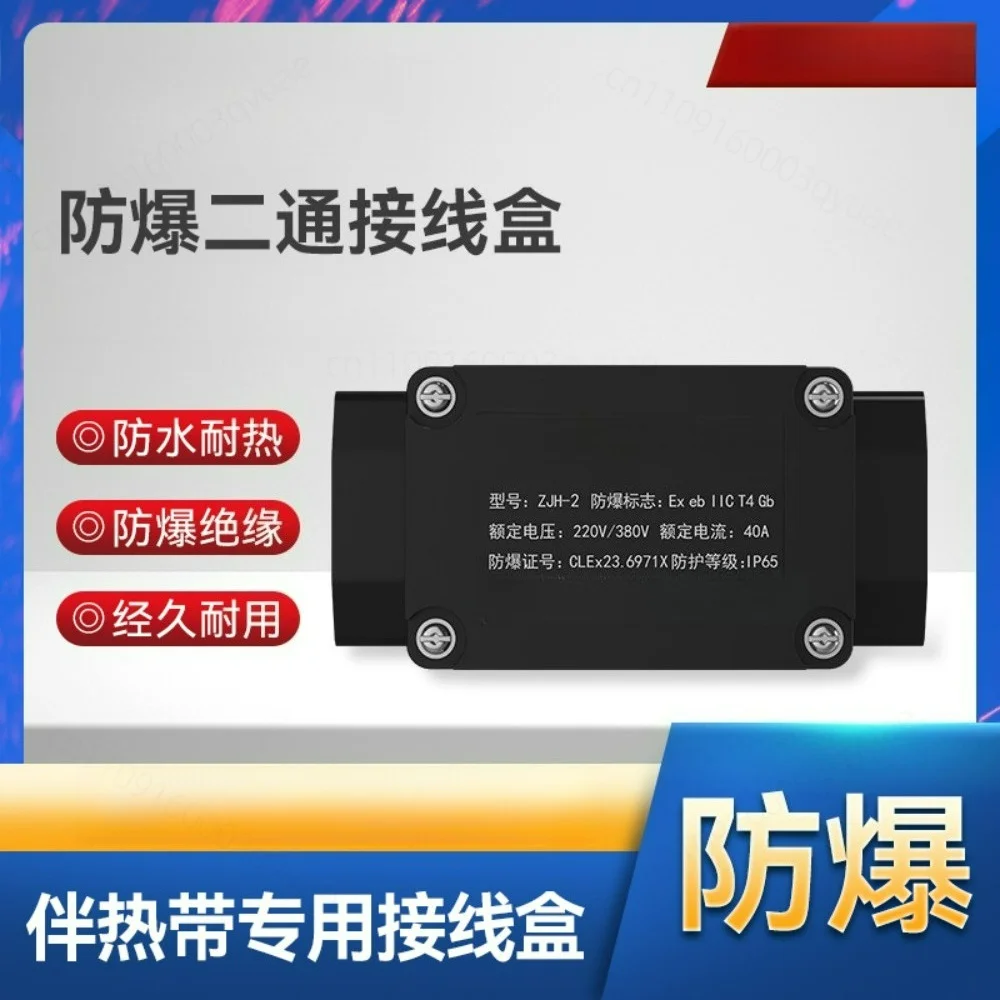 Supply Special Explosion-proof Two-way Intermediate Junction Box for Electric Tracing Belt, Two-way Junction Box
