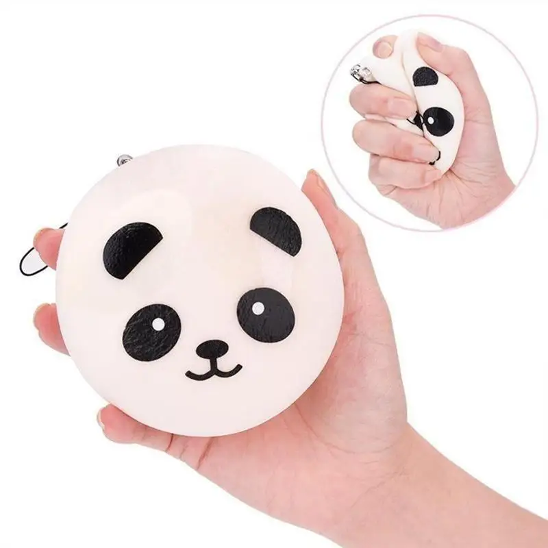 Panda Squishy Charms Kawaii Buns Bread Cell Phone Key/Bag Strap Pendant Squishes