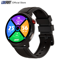 LOKMAT SKY GT Smart Watch SIM Card Call Round Amoled Screen SOS GPS Reloj Inteligente Men Women Cat1 Heart Rate Fitness Tracker