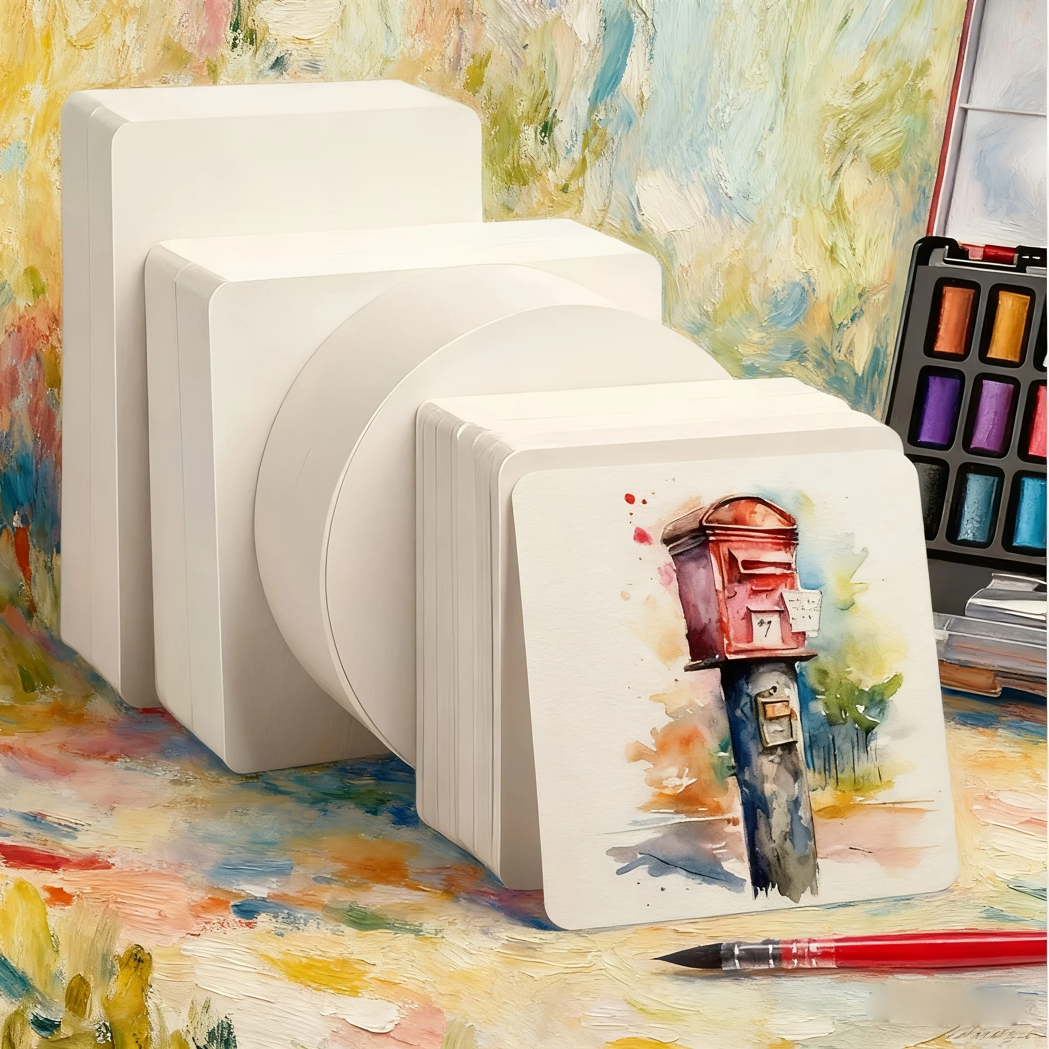 50 stuks premium aquarelpapier - Art Craft Using Paper recensie en prijs