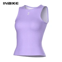INBIKE-capa Base de ciclismo para mujer, chaleco de secado rápido para bicicleta, camiseta sin mangas para montar en bicicleta de carretera, ropa interior de malla, verano