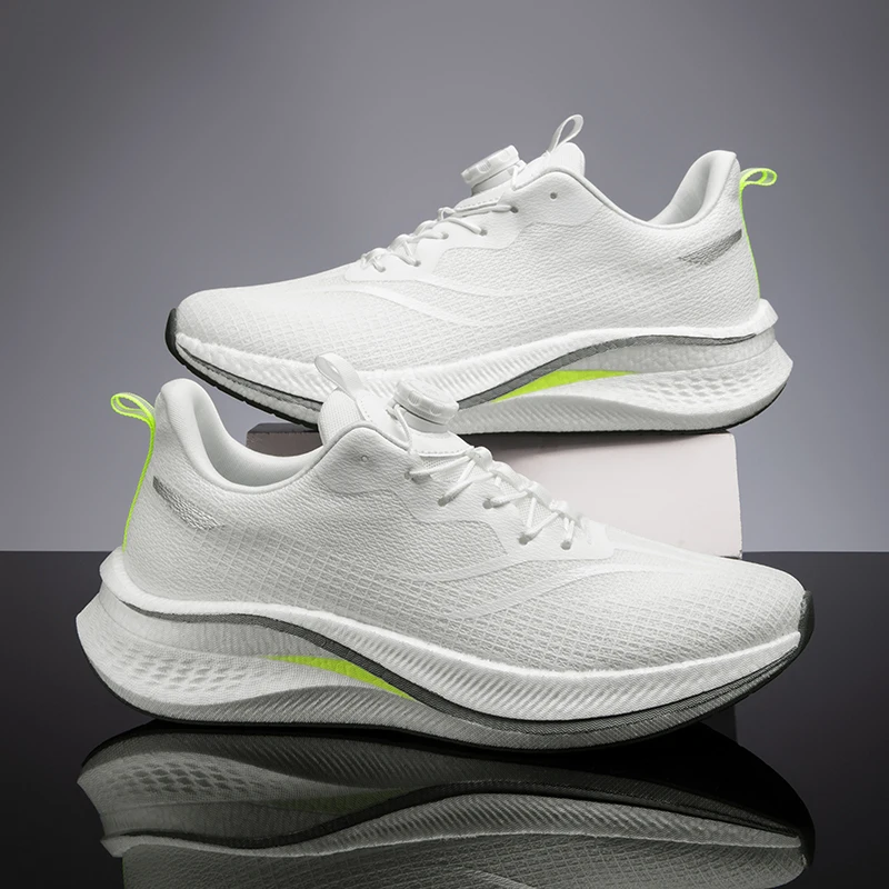 

Кроссовки для бега 2026 Marathon Carbon Plate Air Cushion: мужские и женские, дышащие, легкие, комфортные, нескользящие, спортивные