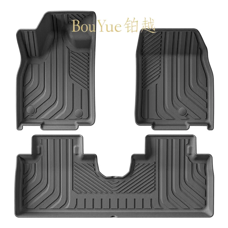 TPE Floor Mats for Ford Mustang Mach E All Weather Custom Fit Car Liners Trunk Cargo Tray Interior Accessories Waterproof