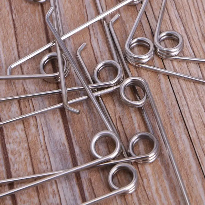 Y51B 10Pcs V Steel Compression Spring Gardening Scissors Accessories Tool