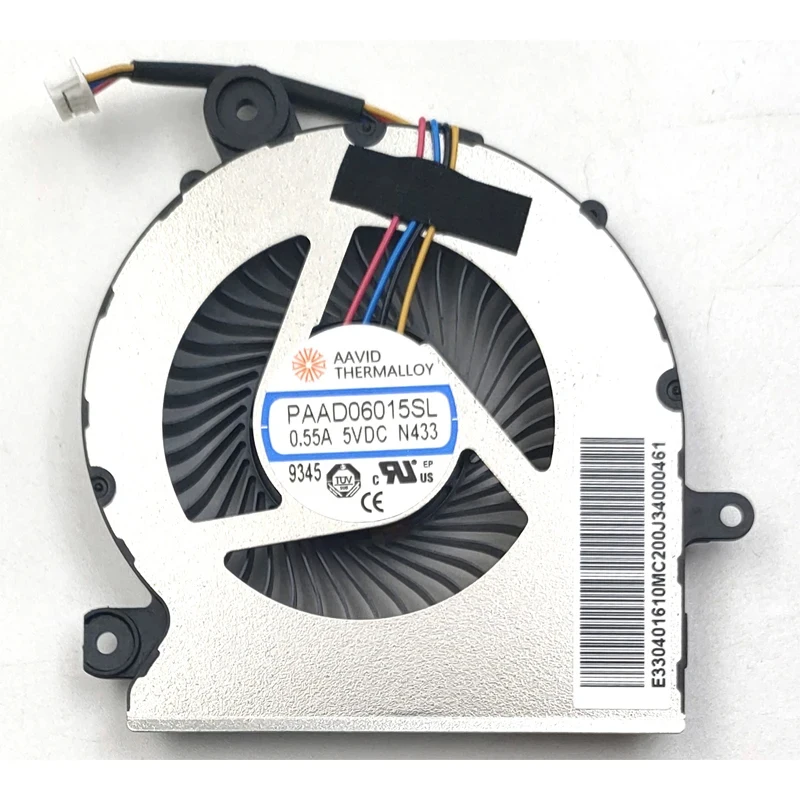 PP New For MSI GF65 GF65 Thin 10SD 10SDR 10SE 10SER 9SD 9SE 9SEX 9SEXR Series Laptop CPU Cooling Fan PAAD06015SL-N433