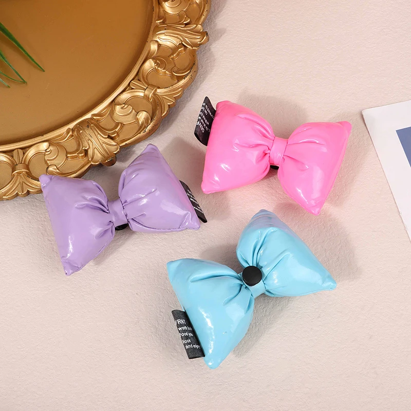6 Styles Multi Color Sweet Style Cute Bow Shoe Accessories Diy Elegant Shoe Charms for Sandals Shoe Buckle Decorations