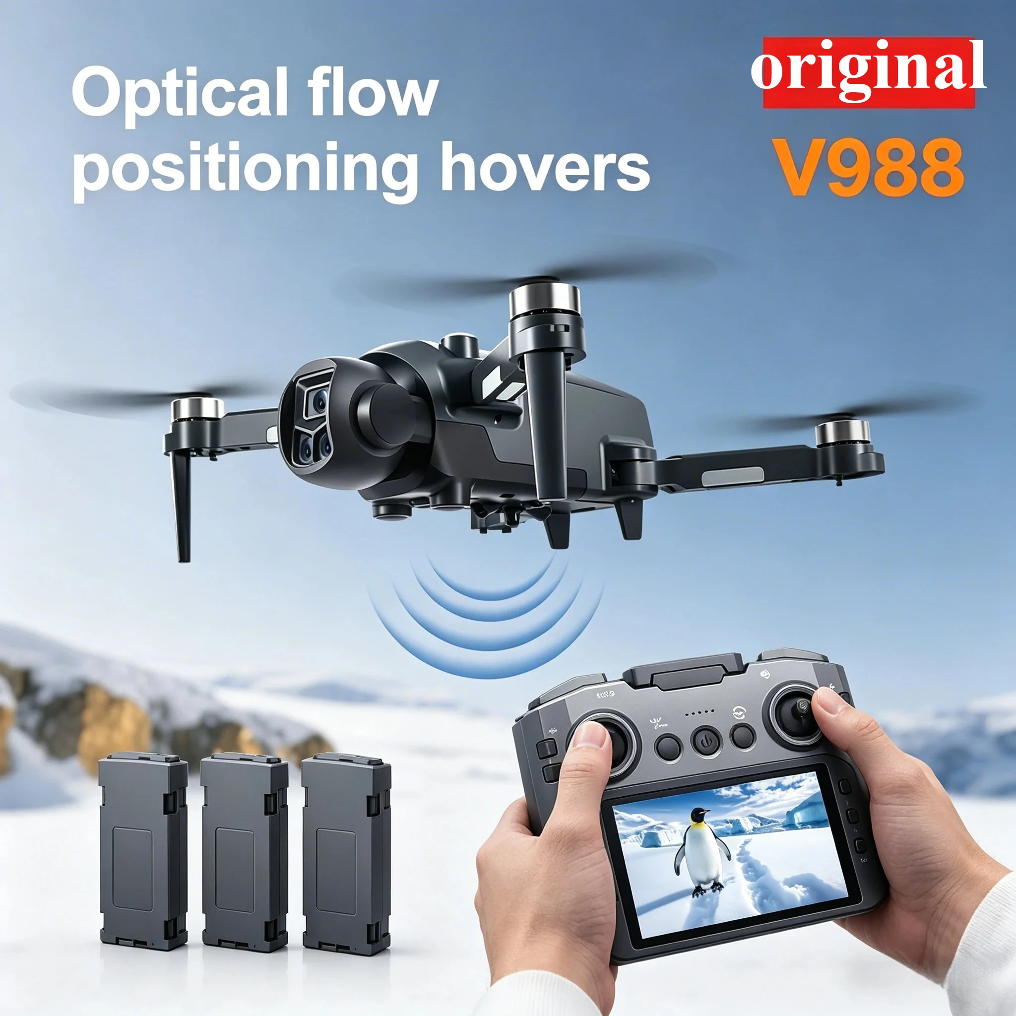 Rc Hobby China - Dron Profesional Brand+ V988 8K 4K