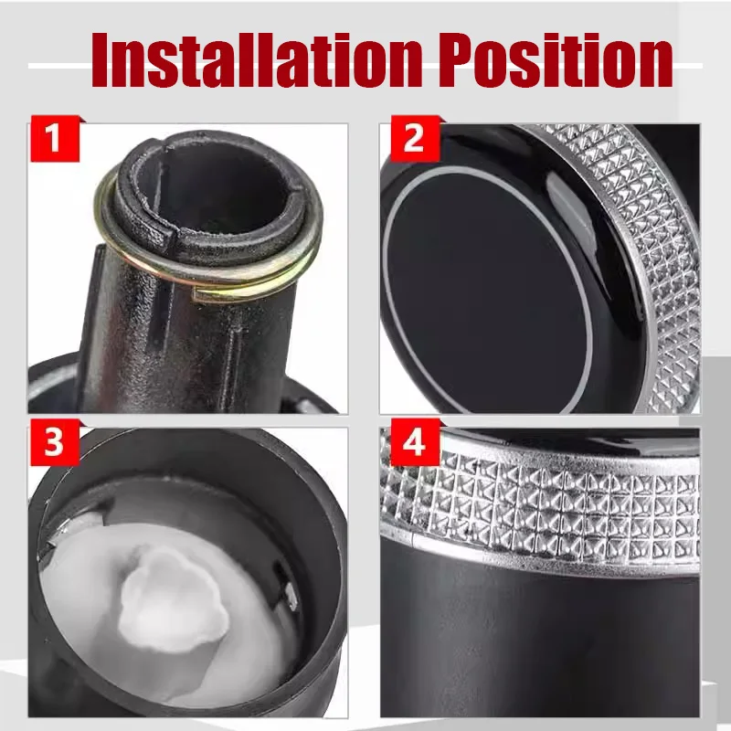 4H0820043N Glossy Black Car AC Heater Climate Control Display Switch Radio Volume Button For Audi A8 D4 S8 Quattro 2014-2017