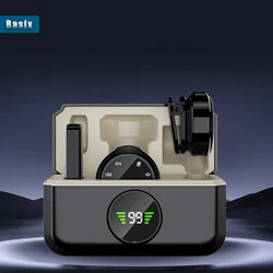 Basix 2.4G Plug and Play Chip Wireless Lavalier Micwith Charging Case lavalier microphone wireless for iphone