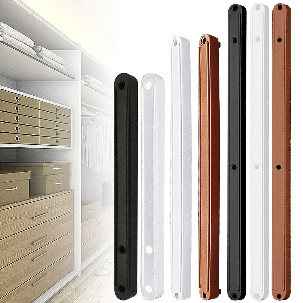 10Pcs Draw Rail Plastic Drawer Slides 180/235/298mm Draw Runners Replacement Drawer Runners Wardrobe Guide Rail