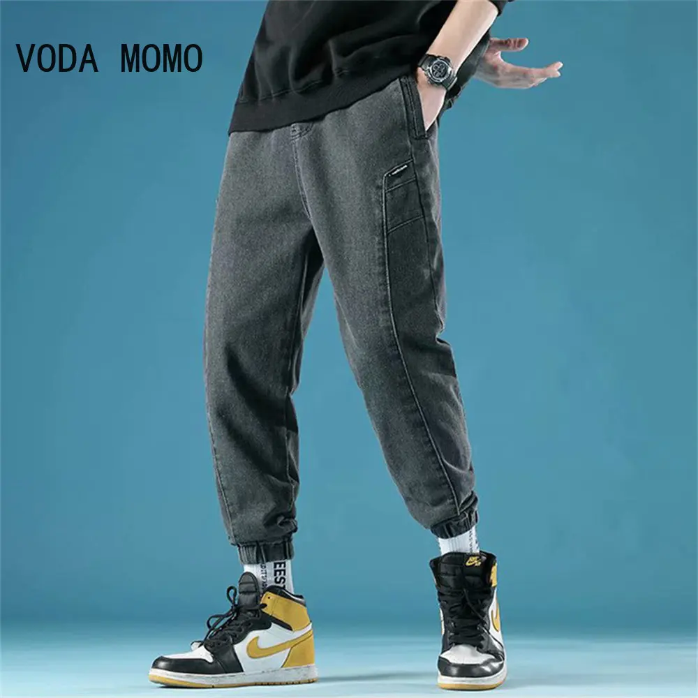 

Wholesale 2022 Fashion Men's Spirit Boy Brand Denim Jeans Men's Korean All-match Slim Students Feet Pants Ripped Casual Trousers