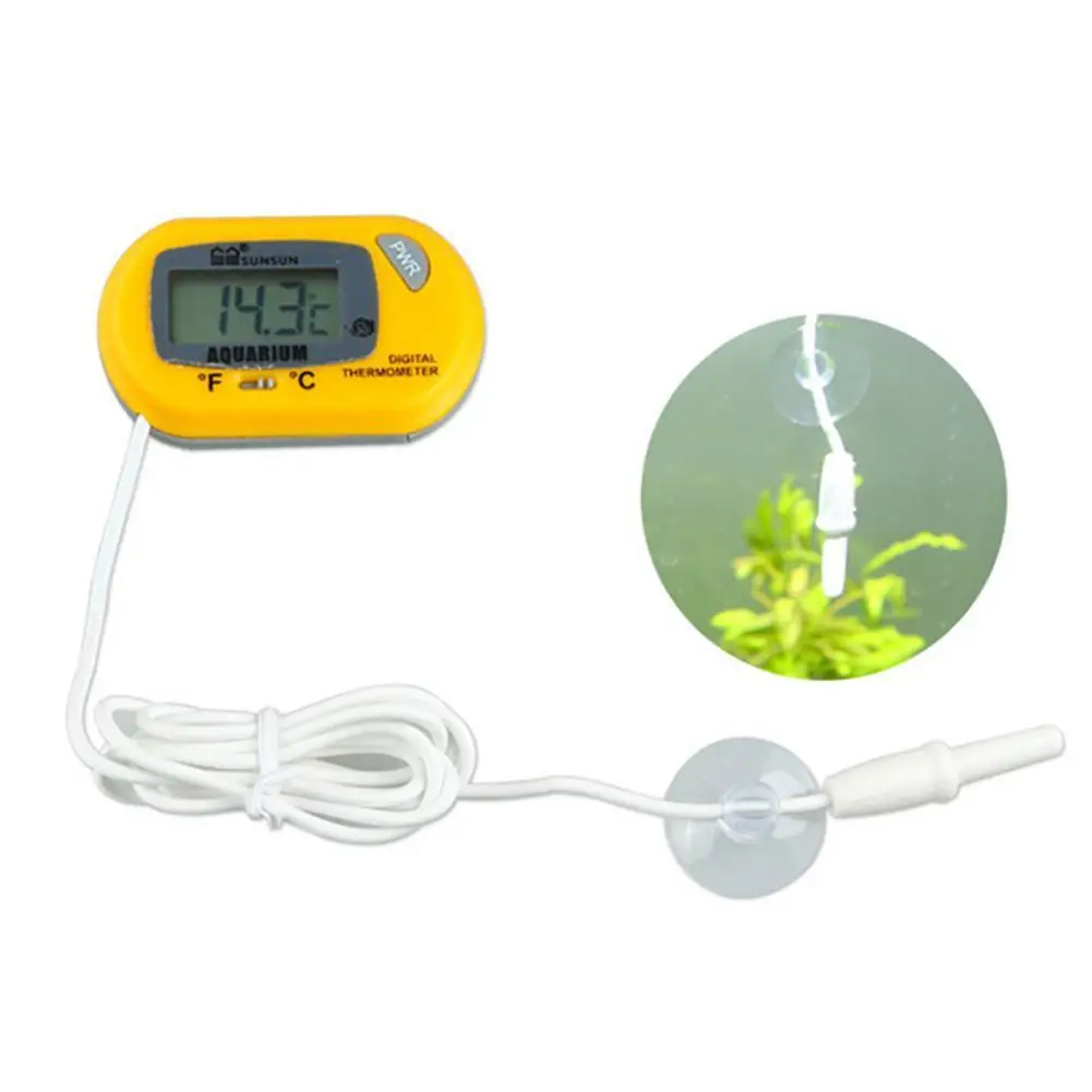 Aquarium-Thermometer, wasserdicht, elektronisches Thermometer, LCD, digitaler Aquarium-Bildschirm, Sensor, Thermometer-Controller mit Sonde – Detail 20