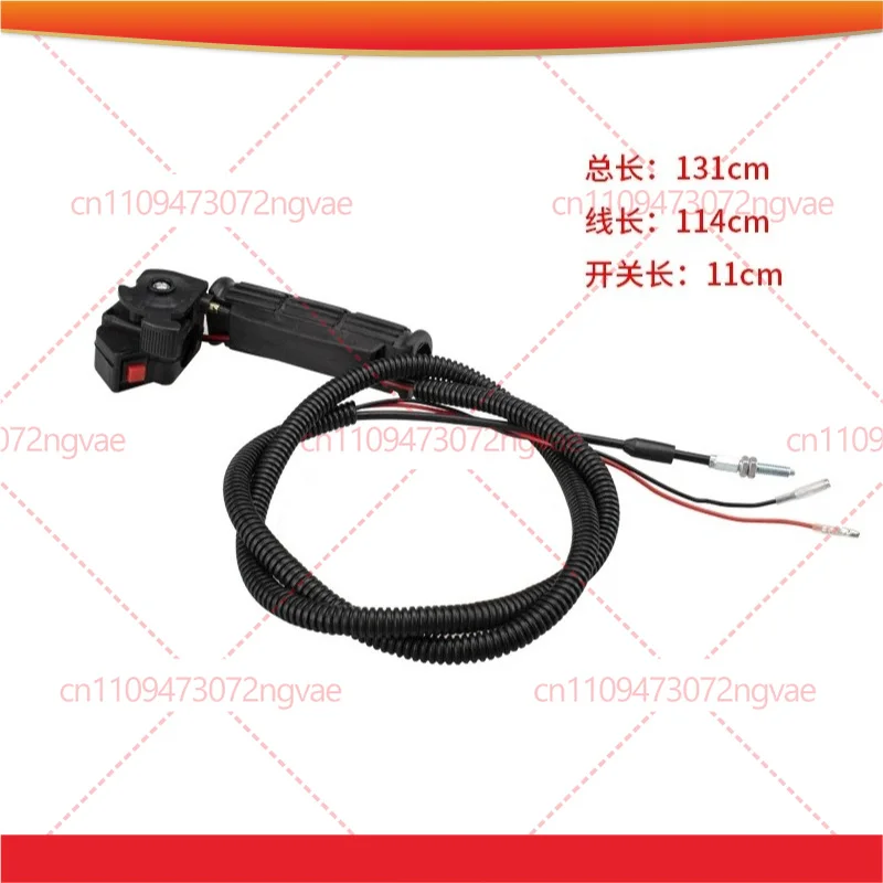 

3pcs For Backpack & Side Mount Brushcutter Throttle Switch Assembly Accelerator Handle Throttle Cable Tool Accessories