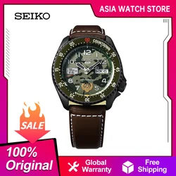 Original New SEIKO 5 Sports Watchs Automatic Mechanical 10bar Waterproof Luminous Watch For Men