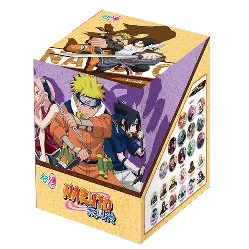 

Japanese Classic High Score Anime Naruto Peripheral Characters Badge Cute Cartoon Practical Brooches for Bag Pendant Kids Gifts