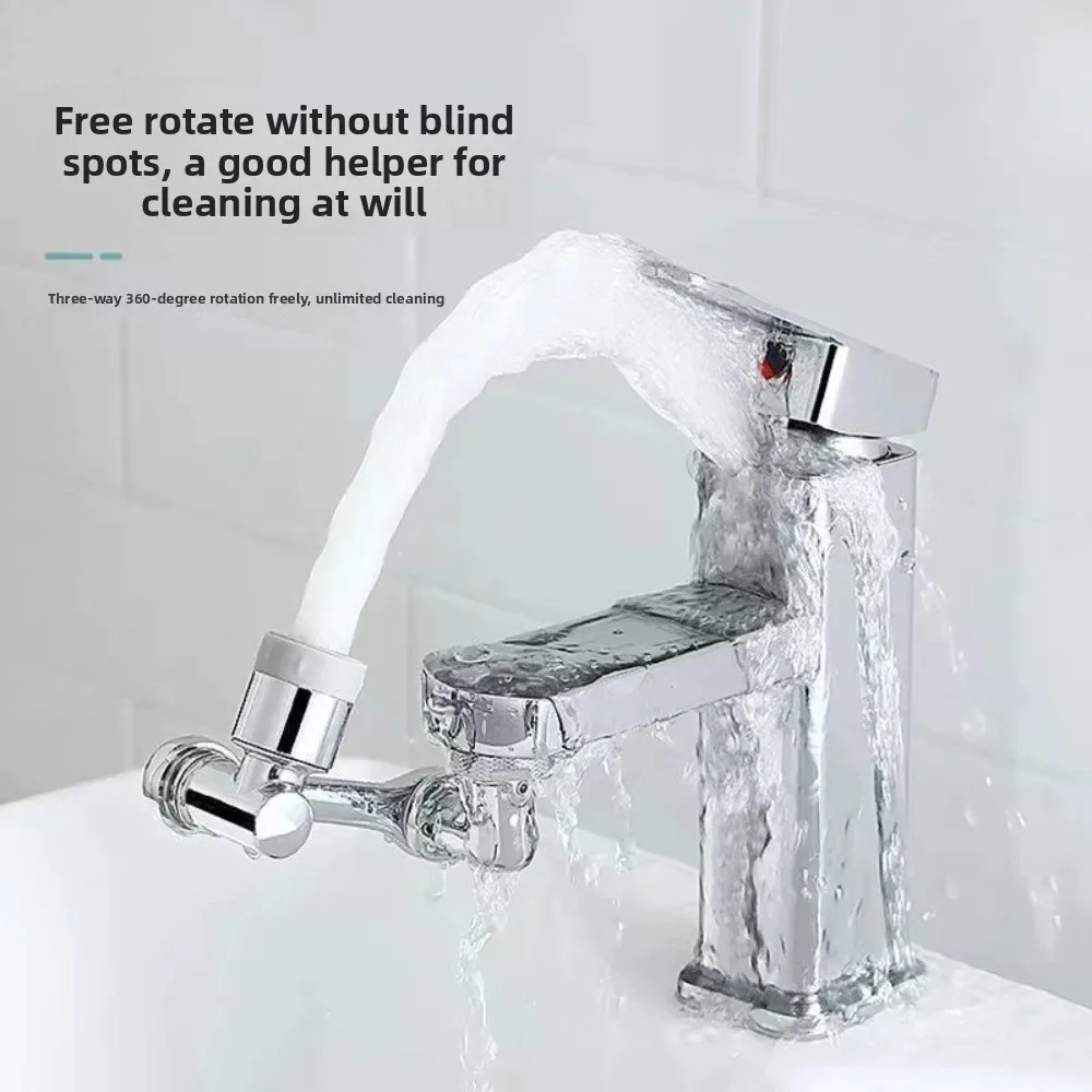 

Удлинитель крана, насадка для водопроводного крана, принадлежности для ванной комнаты, ABS, вращающийся распылитель 1080, универсальный смеситель, два режима, обустройство дома