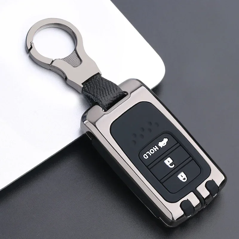 

Car Remote Key Cover Case Shell For Honda Civic City Accord CRV CR-V XR-V Odyssey Vezel Jade Crider Fit Keyring Accessories