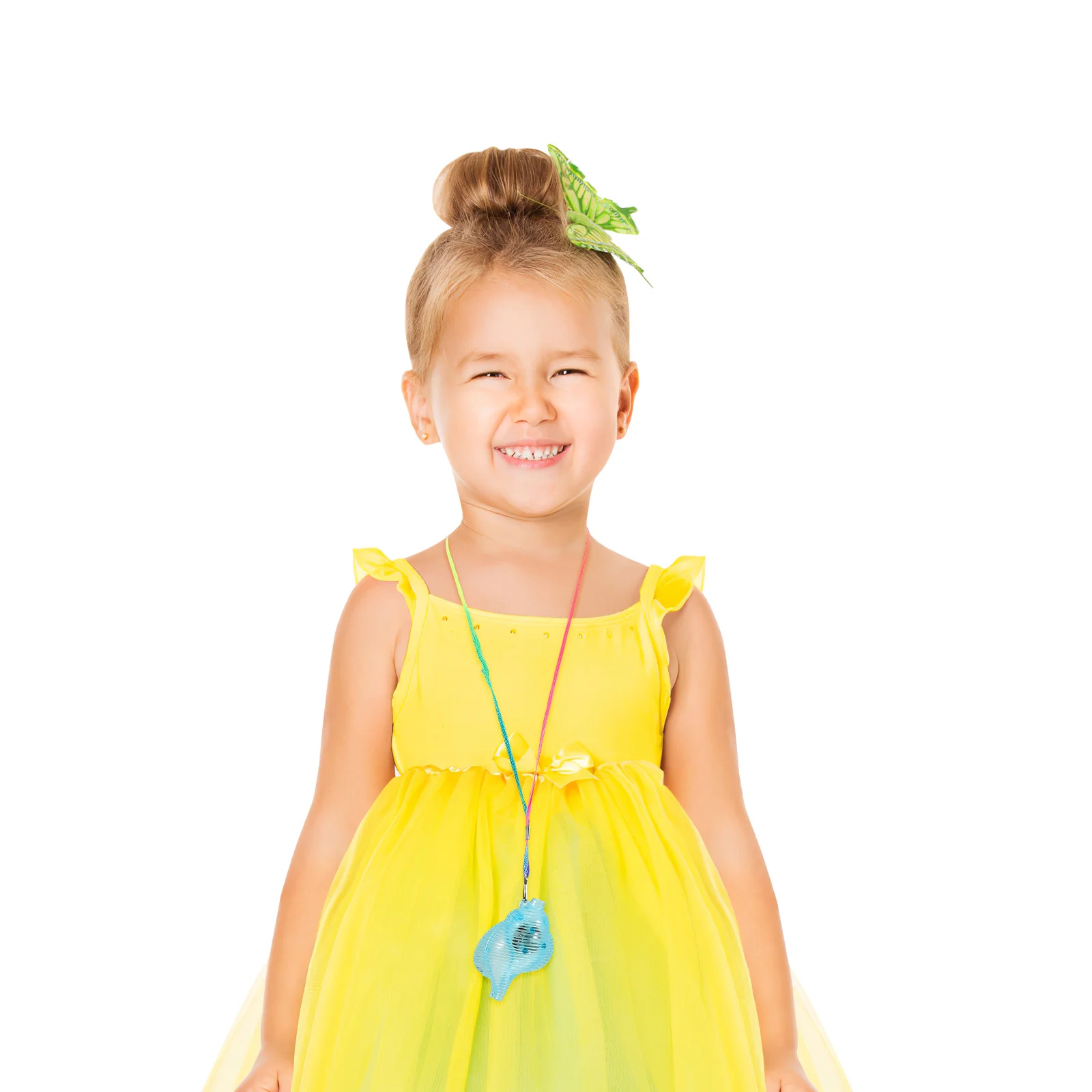 

12 Pcs Necklace Glitter Conch Pendant Color Led Glowing Shell Little Girl Charm Flashing Cartoon Child