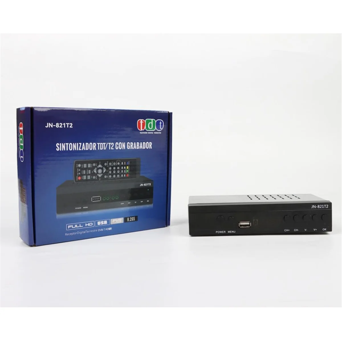 Новейший цифровой декордер DVB T2 Hevc/H265 AC3, 10-битный код, TDT-тюнер 265, цифровая ТВ-приставка, вилка европейского стандарта