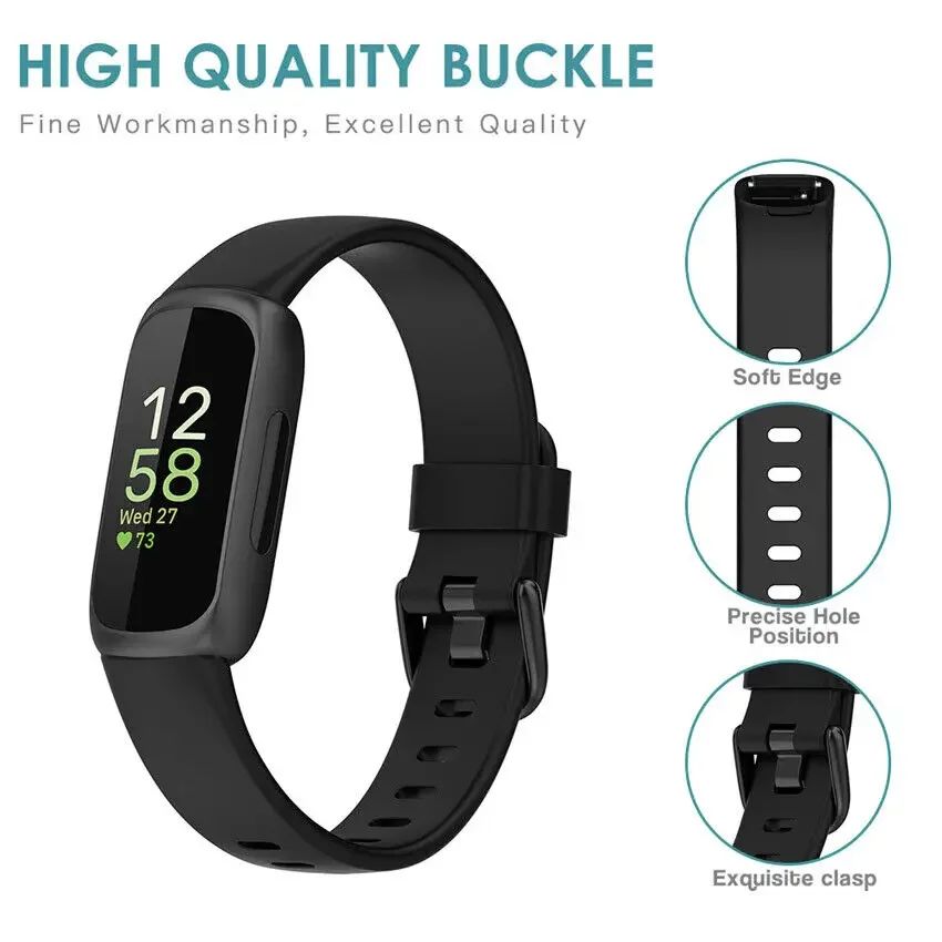 Sport Silikon Uhren armband für Fitbit Inspire 3 Armband Sport Uhren armband Armband für Fitbit inspirieren 3 Band Ersatz Armband