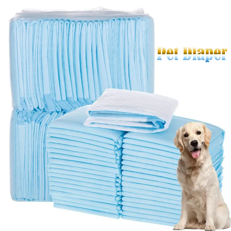 

Portable Pet Urine Pad Super Absorbent Disposable Pet Toilet Training Diapers 100PCS Household Diaper Dog Cleaning Products