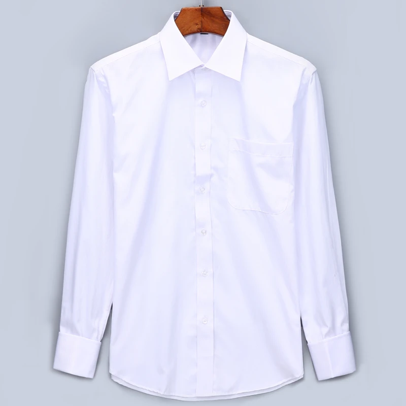 Camisa de vestir Formal para hombre, manga larga, estilo a rayas, incluye talla grande 6XL