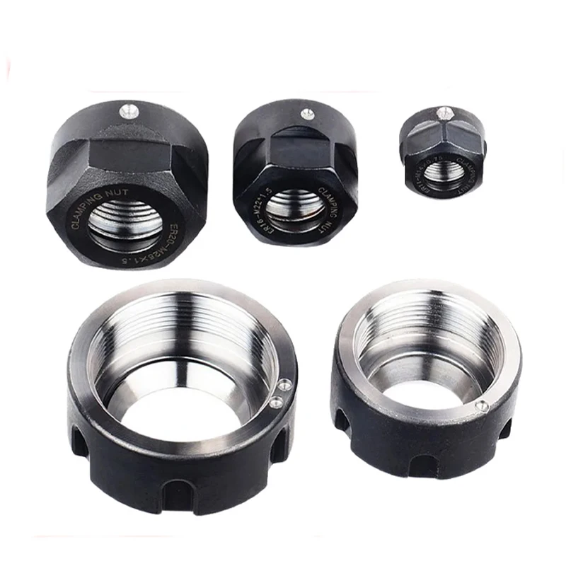 CNC ER OzNut Collet Porca Er8 ER11 ER16 ER20 ER25 ER40 Er32 Um/M/A Nut Sk10 Sk06 Ger16 Ger20 Oz20 Isoer16ms Oz25 Collet Nut