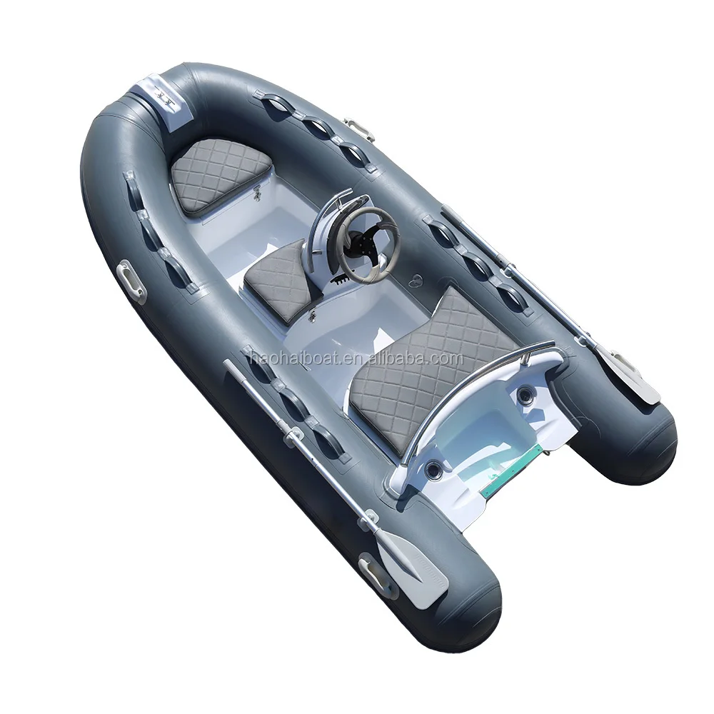 Factory Direct CE 11ft RIB330c RIB Boat With Center Console And Seat Box For Sale