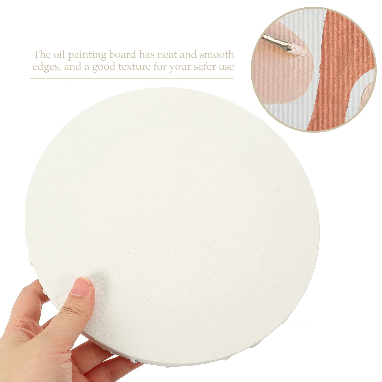 Oil Painting Board Wooden Blank Canvas Panel For Acrylic Art Diy Drawing Tool Portable Stretched Painting Frames Art Supplies