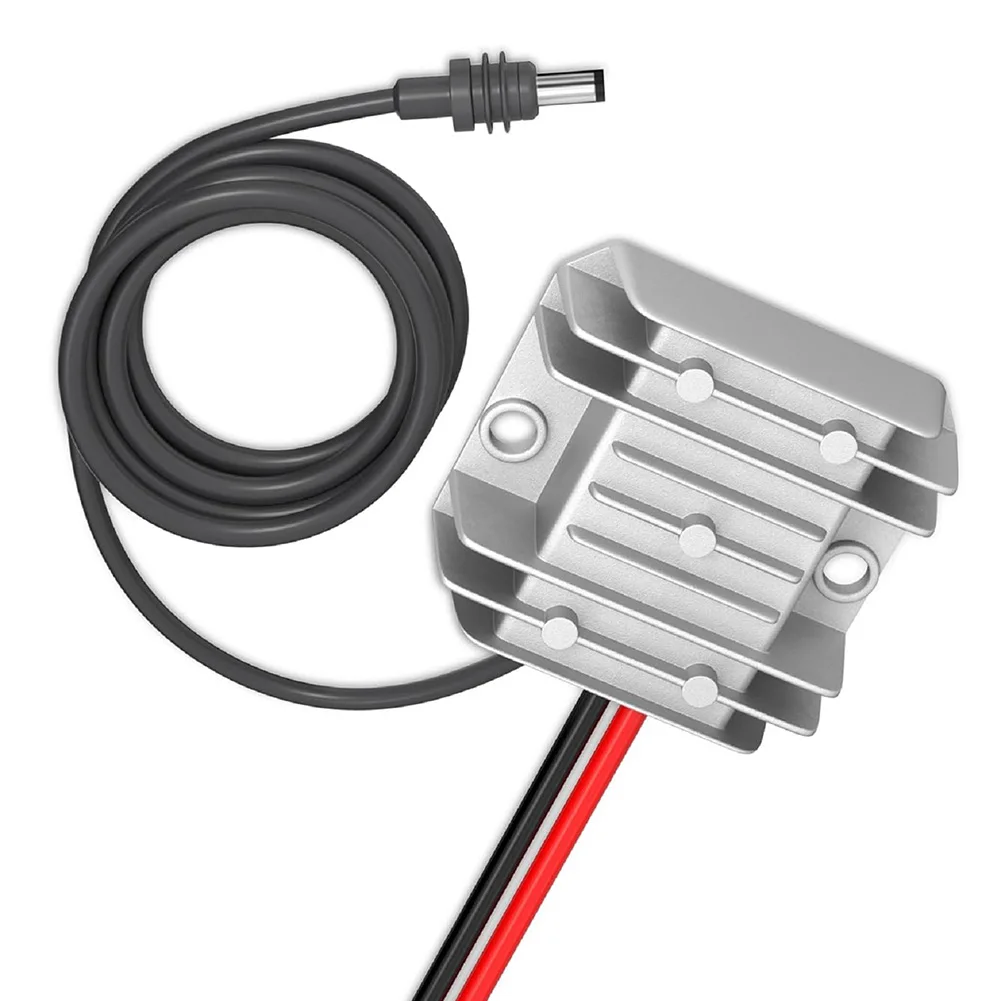 12V 24V Step Up DC Power Cable Outdoor Power Supply 96 Aluminum Shell IP68 -40-85 3.5A 57.5*63.4*21mm Compact Design