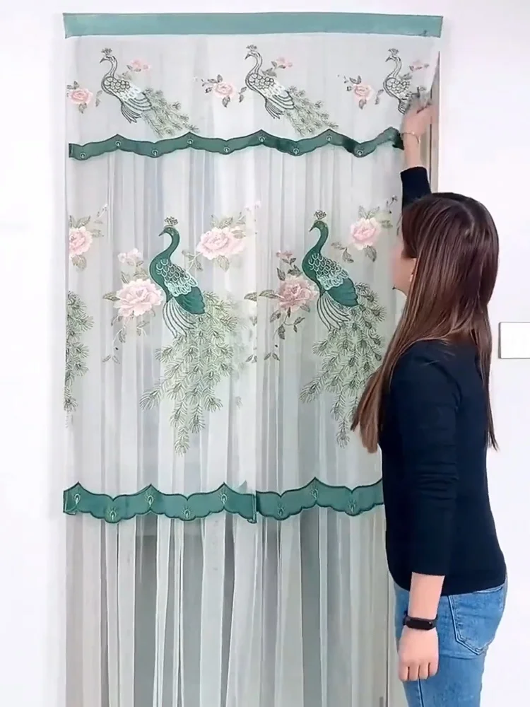 

Modern mat Mosquito Proof Door Curtain Bedroom Room Divider High End New 2025 No Punching Needed Bloing Curtain
