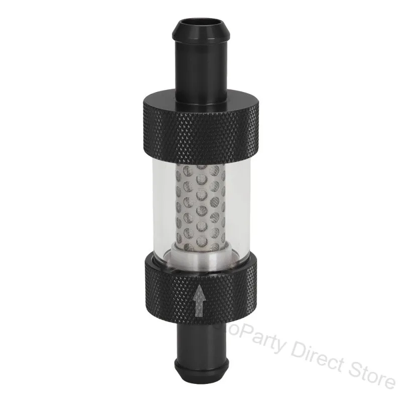 5/8" Universal-Inline-Heizkernfilter, Kühlmittelfilterklemmen & Inspektionssystem, Edelstahl-Filtergewebe, passende Halterung – Detail 4