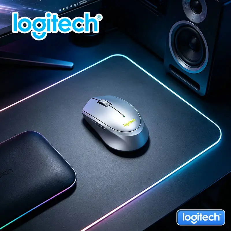 Nuevo Ratón Inalámbrico Logitech M330 Silent Plus, Diseño Ergonómico, Botones con Reducción de Ruido para PC, Mac, Portátil, Logitech M280/M330/M100R