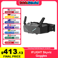iFlight Skyviz Goggles Integrated FPV Analog Goggles Micro-OLED 100Hz with Race/Freestyle FOV Modes