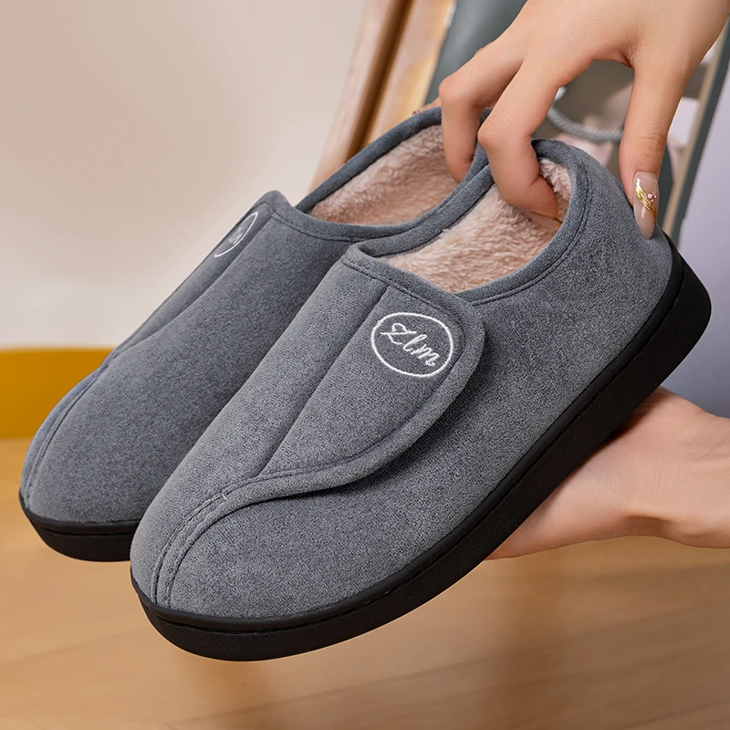 

Women's Casual Winter Cotton Shoes Fashion Plush Thickened Warm Women's Top Shoes Slippers for Outdoor and Indoor Women's Shoes