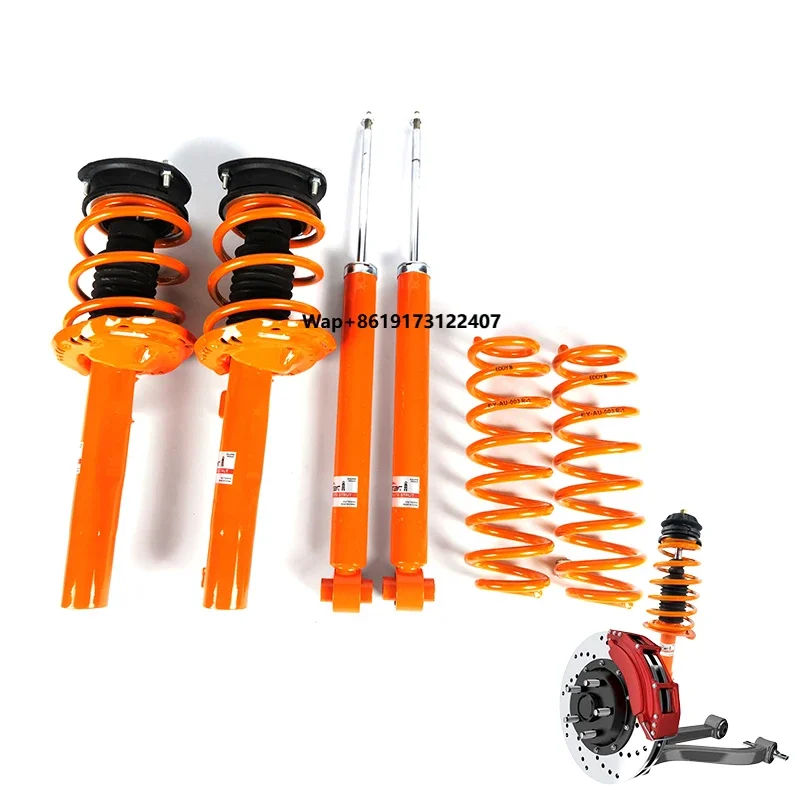 EDDYSTAR  High Performance Car Shock Absorber Complete Structure Adjustable Shock Absorbers for A3
